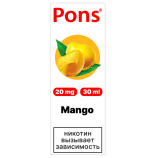 Жидкость PONS Salt - Mango (Манго) (20мг), 30мл