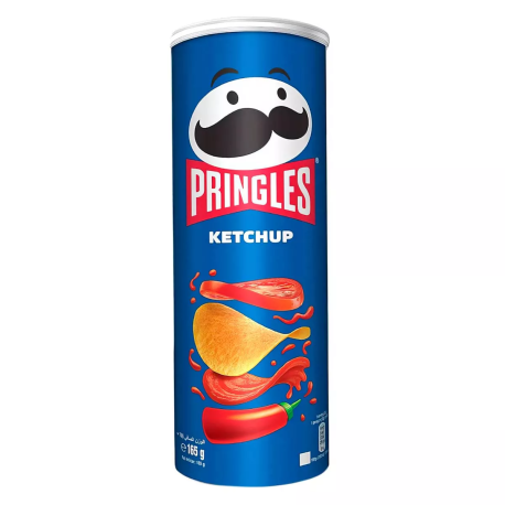 Чипсы Pringles - Ketchup 165гр (19шт в уп) Европа