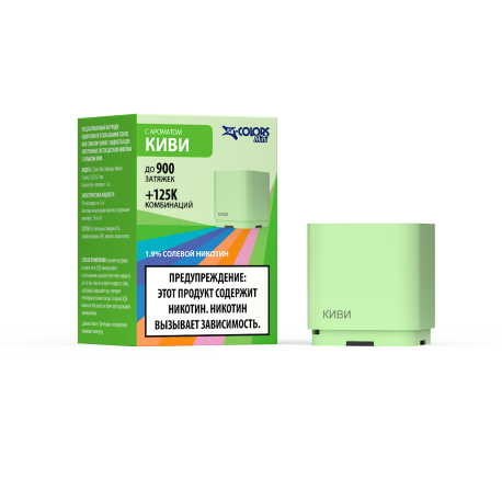 Картридж ZCOLORS MINI - Киви 2 мл   НОВИНКА 05 2025