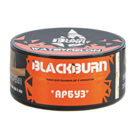 Табак для кальяна Burn BLACK - Watermelon  25гр НОВИНКА 04 2024