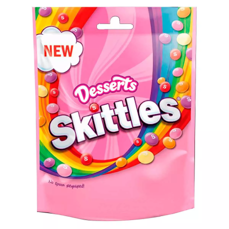 Драже Skittles Dessert 152гр (15шт в уп) ИРЛАНДИЯ