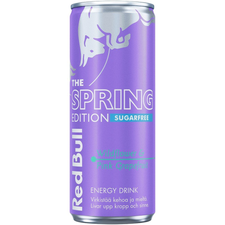 Энергетический напиток Redbull Energy Grapefruit 250мл (12шт в уп)