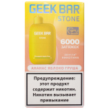 Одноразовая электронная сигарета Geek Bar Stone 6000 - Ананас-яблоко-груша (20мг)