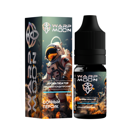 Ароматизатор WARP MOON - Сочный Персик 13 мл   НОВИНКА 04 2026