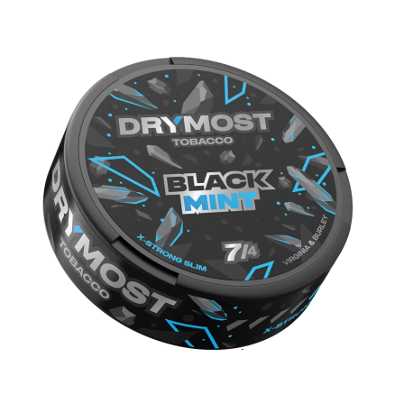 Жевательный табак DRYMOST - Black Mint 12 гр (ЧЁРНАЯ)    НОВИНКА 09 2025