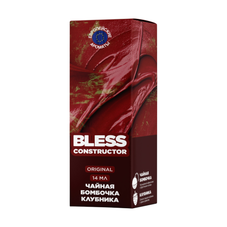 Ароматизатор BLESS ORIGINAL - Чайная Бомбочка Клубника 14 мл     НОВИНКА 08 2026