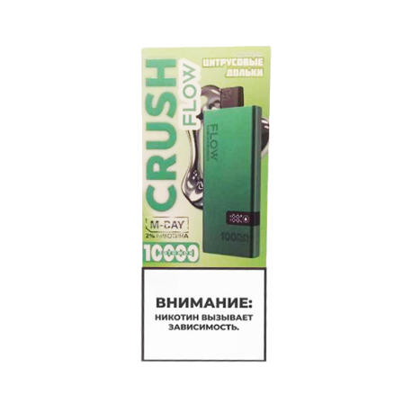 Одноразовая ЭС FLOW M-BAY 10 000 - Цитрусовые Дольки (м)   НОВИНКА 09 2025