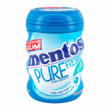 Жевательная резинка Mentos Pure Fresh Mint 61.25 гр (6 шт. в упаковке)