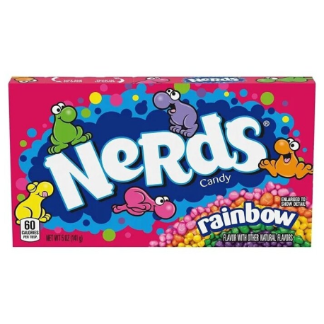 Нердс Rainbow Микс (Wonka) конфеты 141гр (12шт в уп) USA