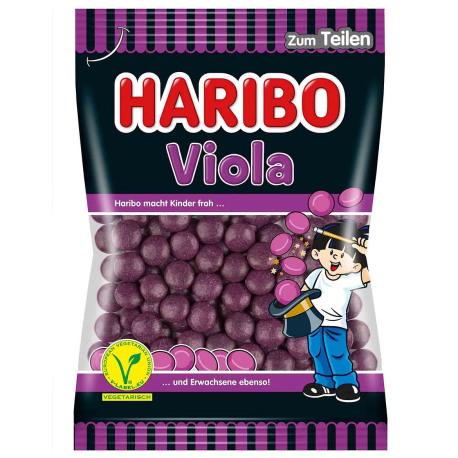 Мармелад Haribo Viola 125гр (24шт в уп) 