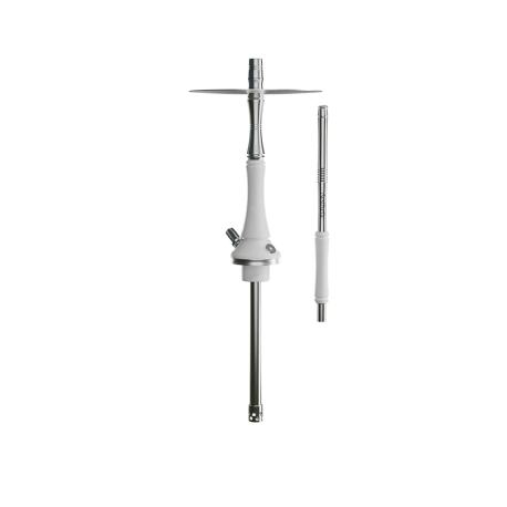 Кальян DON Aesthetic White (Шахта, коннектор, диффузор, блюдце, шланг, мундштук, уплотнители)