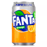 Газированный напиток Fanta Orange Zero 330 мл (24 шт. в упаковке)