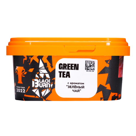 Табак Black Burn - Green tea 200гр М