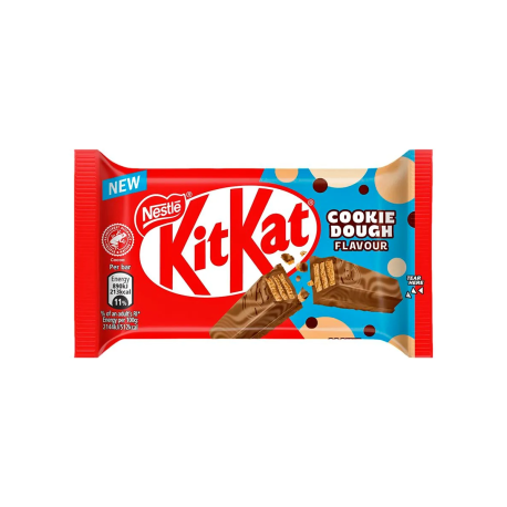 Батончик KitKat 4 Fingers Cookie Dough (Песочное печенье) 41.5 гр (24шт в уп)