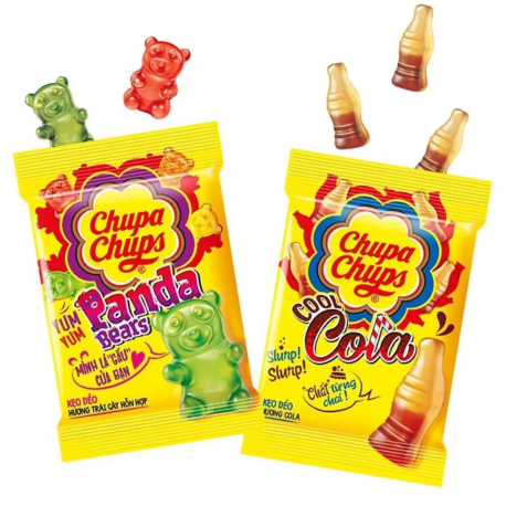 Мармелад Chupa Chups Cola & Panda Bears 24гр (32шт в уп) ВЬЕТНАМ