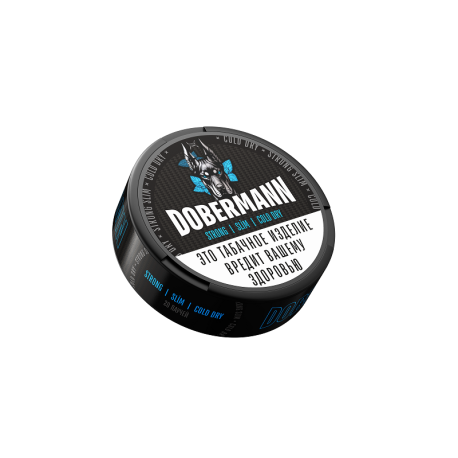 Жевательный табак DOBERMANN SLIM - Колд драй   НОВИНКА 06 2025